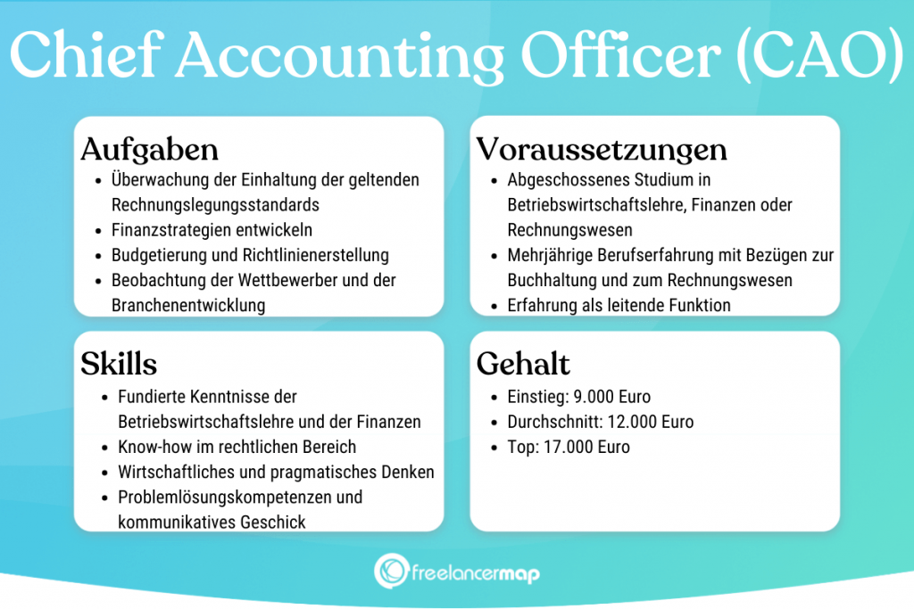 Berufsbild Chief Accounting Officer im Überblick