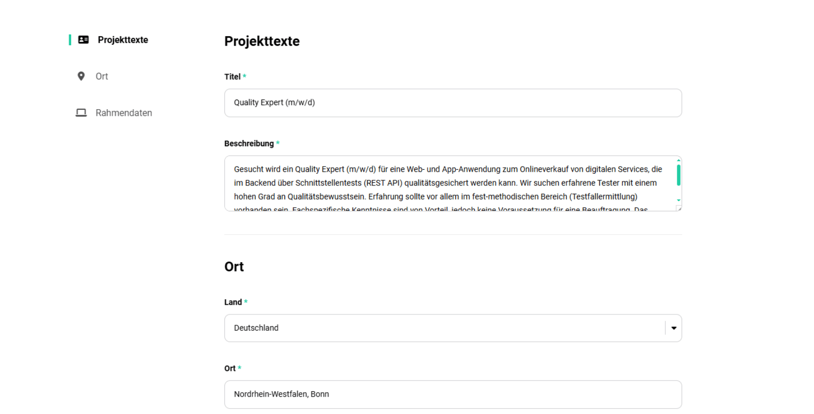 Projektbeschreibung erstellen: Titel kurz und knackig formulieren